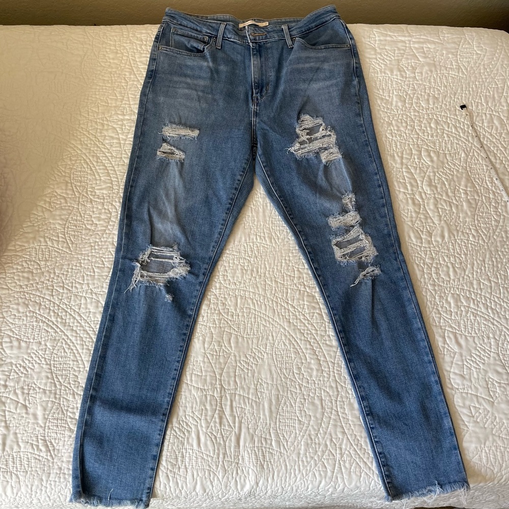 Levi's 721 High Rise Skinny Jeans